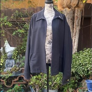 Steady vintage 50’s rockabilly ska  martini shirt zip lightweight jacket XL